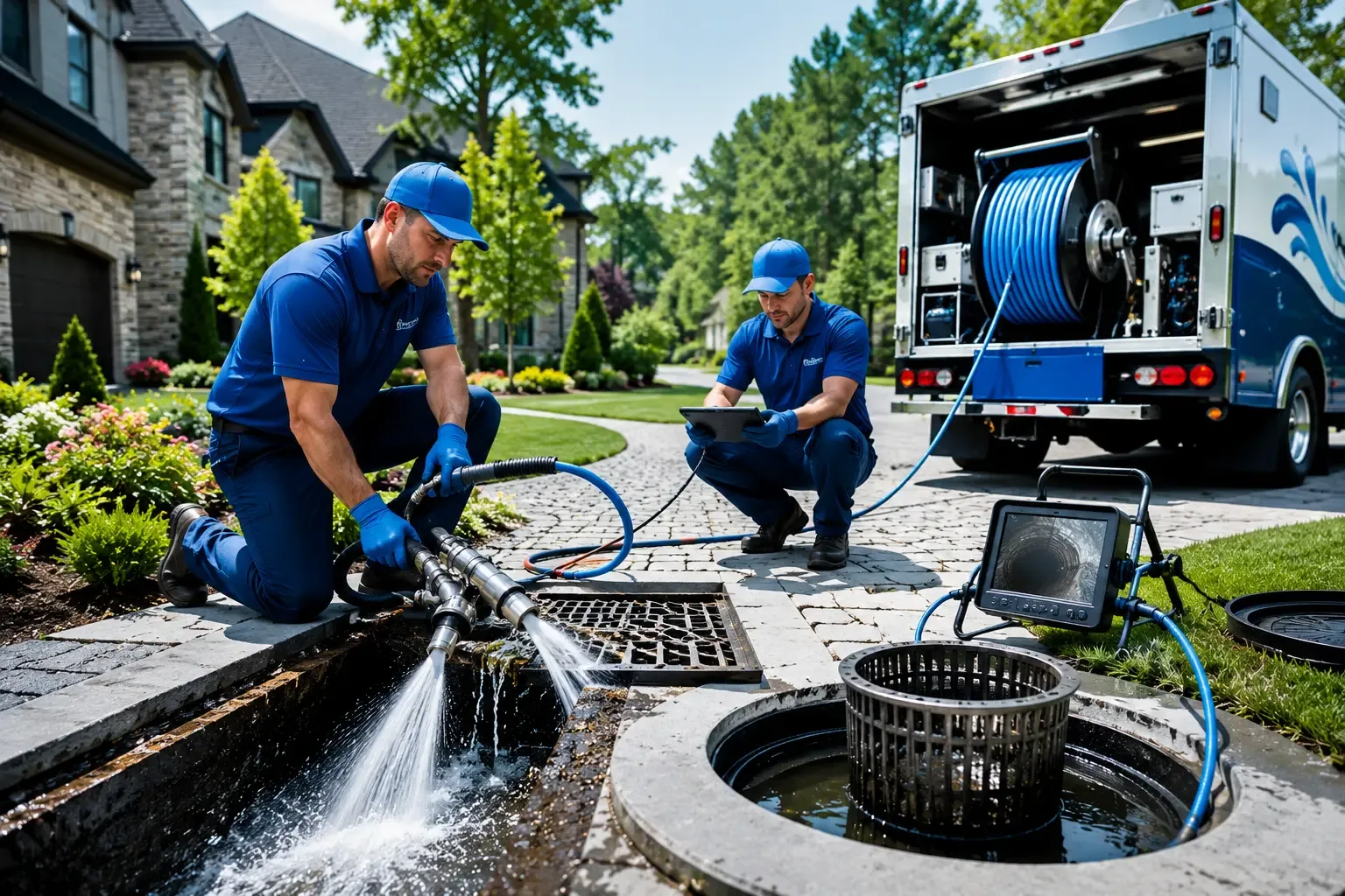 Local outdoor drain cleaning professionals in Aubrey, TX