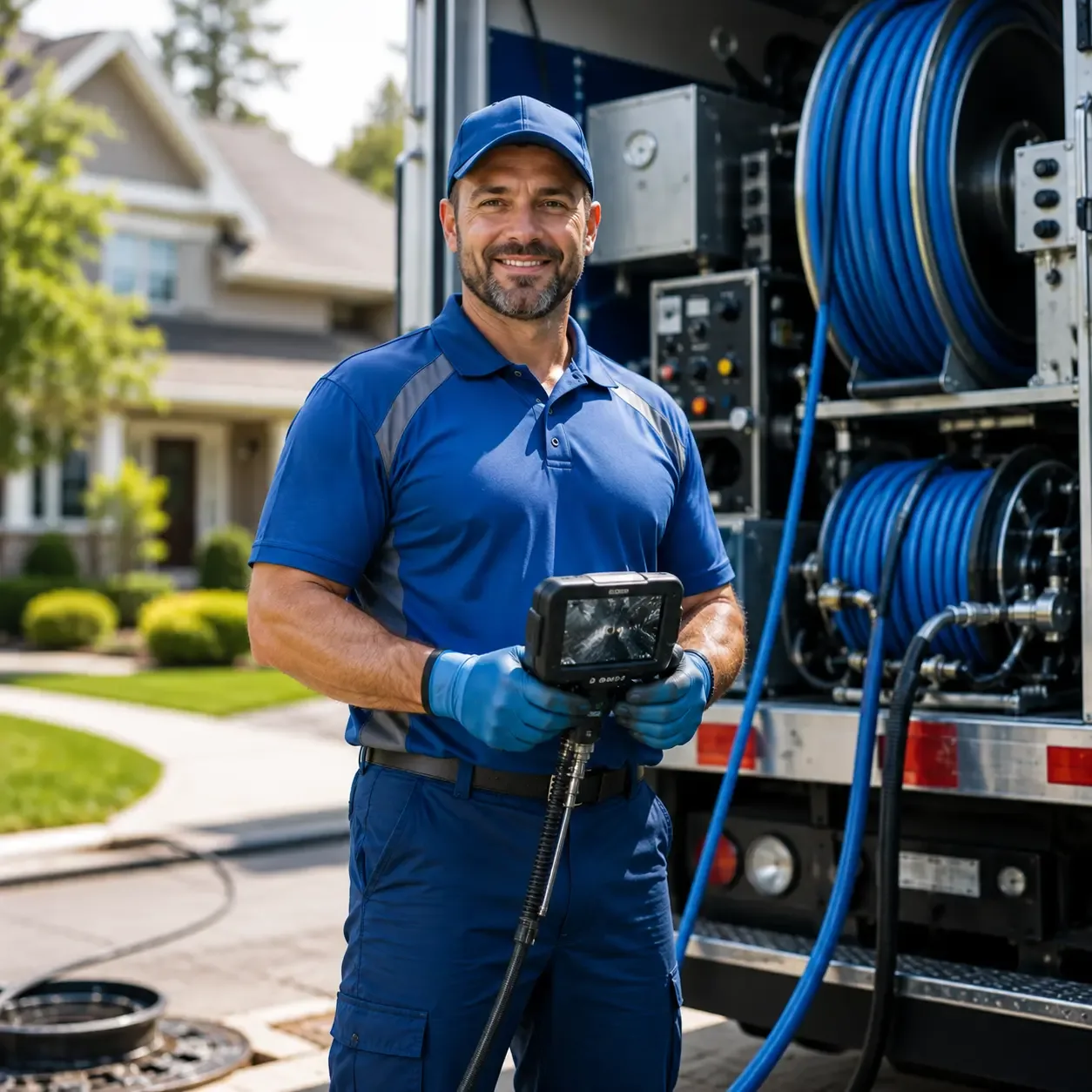 Local outdoor drain cleaning specialists in Aubrey, TX